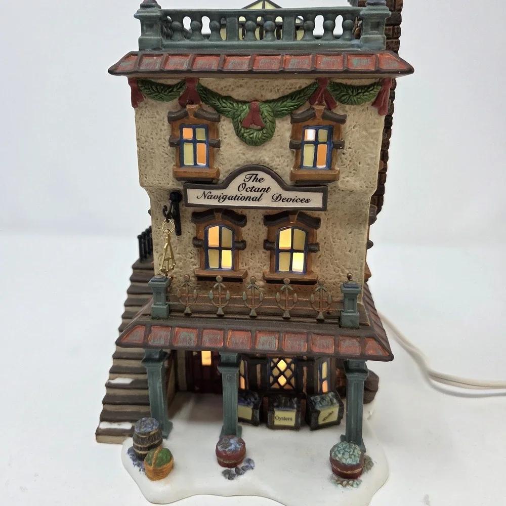 Department 56 Dickens Village Leeds Oyster House Lighted Building 58446 1999